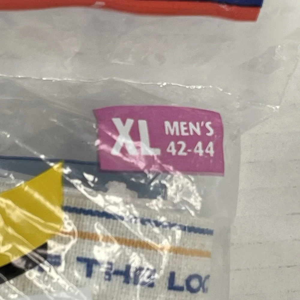 New Fruit Of The Loom Mens XL  42-44 White Brief Underwear 3 Pack 1996